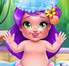 Mermaid Baby Bath