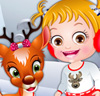 Baby Hazel Reindeer Surprise