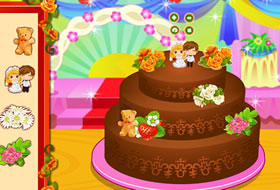 Wedding Chocolate Cake