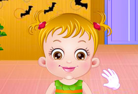 Baby Hazel Halloween Crafts