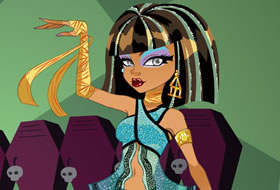 Monster High Series - Cleo De Nile Dress Up