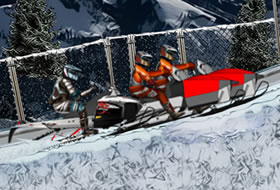 Snowmobile Racing