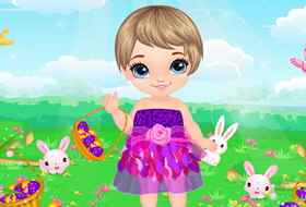 Easter Baby Dressup