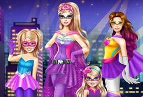 Super Barbie Sisters Transform