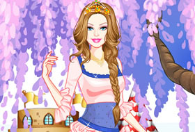 Barbie at Castle Dress Up