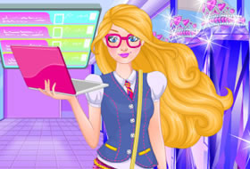 Super Barbie Goes To School