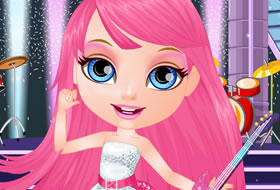 Baby Barbie In Rock'N Royals