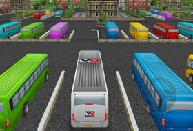 Bus Parking 3D World