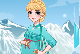 Frozen Elsa Mom To Be