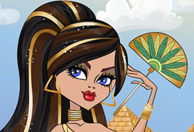 Monster High Cleo de Nile Hairstyle