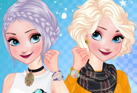 Elsa Metallic Skirts