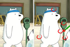 We Bare Bears Beary Spot on