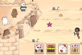 Sandcastle Battle! We Bare Bears