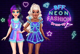 BFF Neon Fashion Dress Up