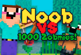 Noob Vs 1000 Zombies!