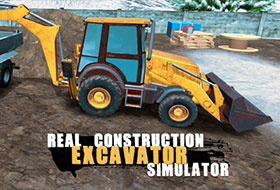 Real Construction Excavator Simulator