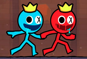 Red and Blue Stickman 2