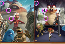 Monsters VS Aliens Similarities