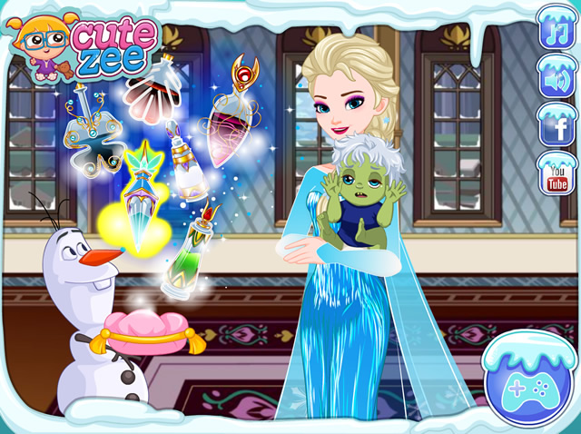 Elsa Bekommt Ein Baby Spiele
