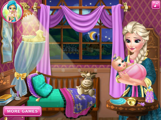 Elsa Bekommt Ein Baby Spiele