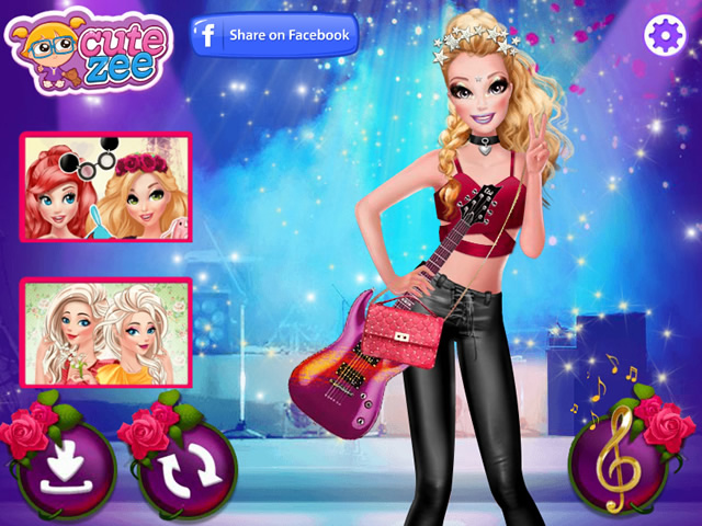 Spiele Barbie Rock Bands Trend - Kostenlose Online Spiele bei