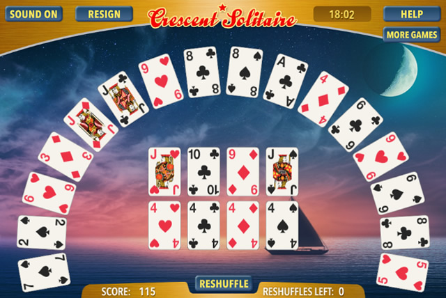 Crescent Solitaire Kostenlos Spielen Crescent Solitaire Kostenlos Spielen