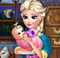 Elsa Frozen Baby Feeding