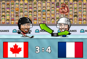 Puppet Ice Hockey