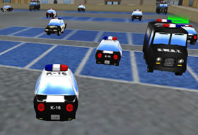 Police Cars Parking