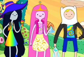 Adventure Time Dress Up Game