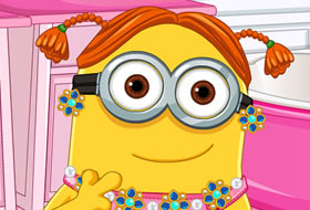 Minion Girl Spa Day