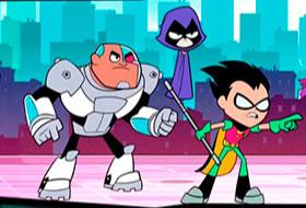 Slash of Justice - Teen Titans