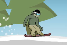 Downhill Snowboard 2