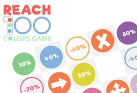 Reach 100 - Colors Game