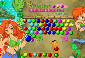 Jungle Bubble Shooter Mania