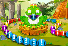 Frogtastic Marble Adventure