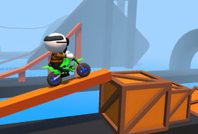 Obby - Crazy Bike 3D