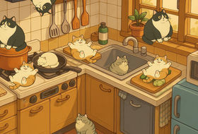 Triple match cats - find all the hidden cats