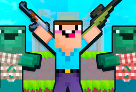 Noob vs Zombie Apocalypse - shooting pro