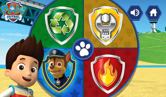 Spiele Paw Patrol Pattern Pups - Kostenlose Online Spiele bei